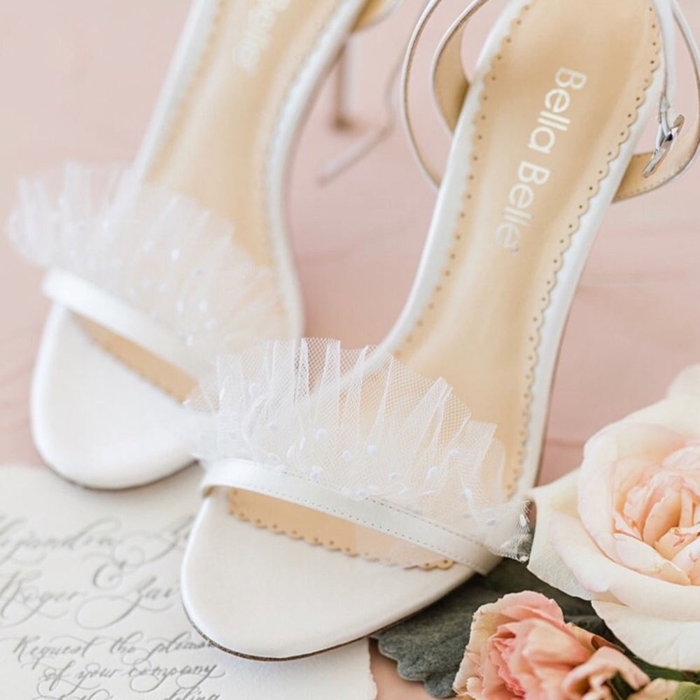 Bella Belle heels. Size 7. Perfect for weddings!